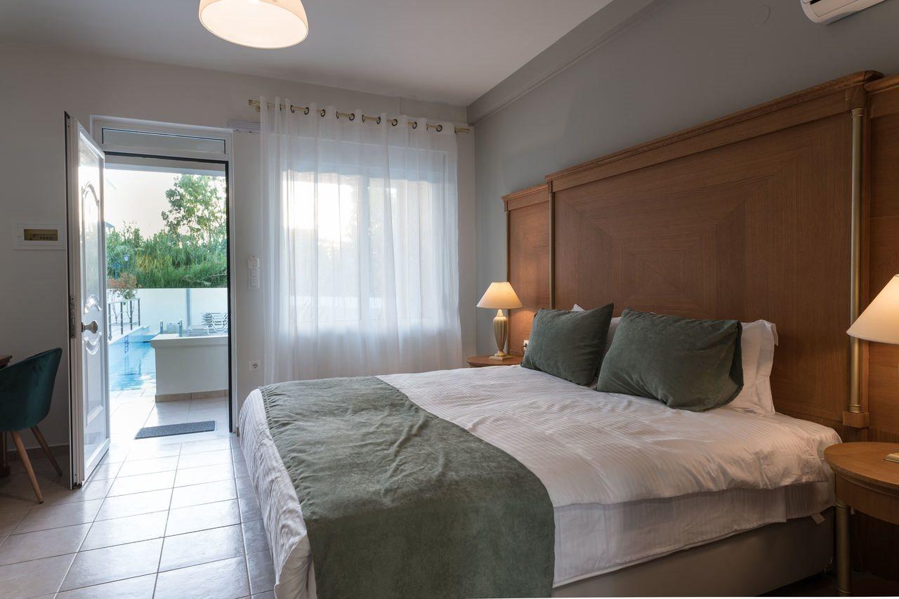 Aparthotel Okeanis II Kato Daratso Esterno foto
